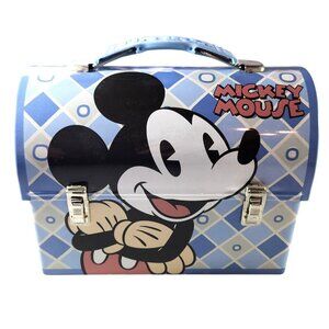 Mickey Mouse Lunch Box Handle Latch Closure The Tin Box Company Vtg Disney